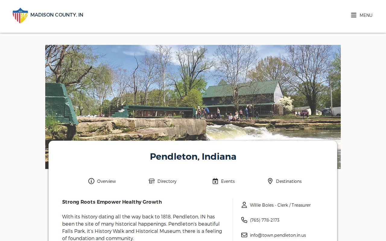 Madison County community information distinguished from court dockets